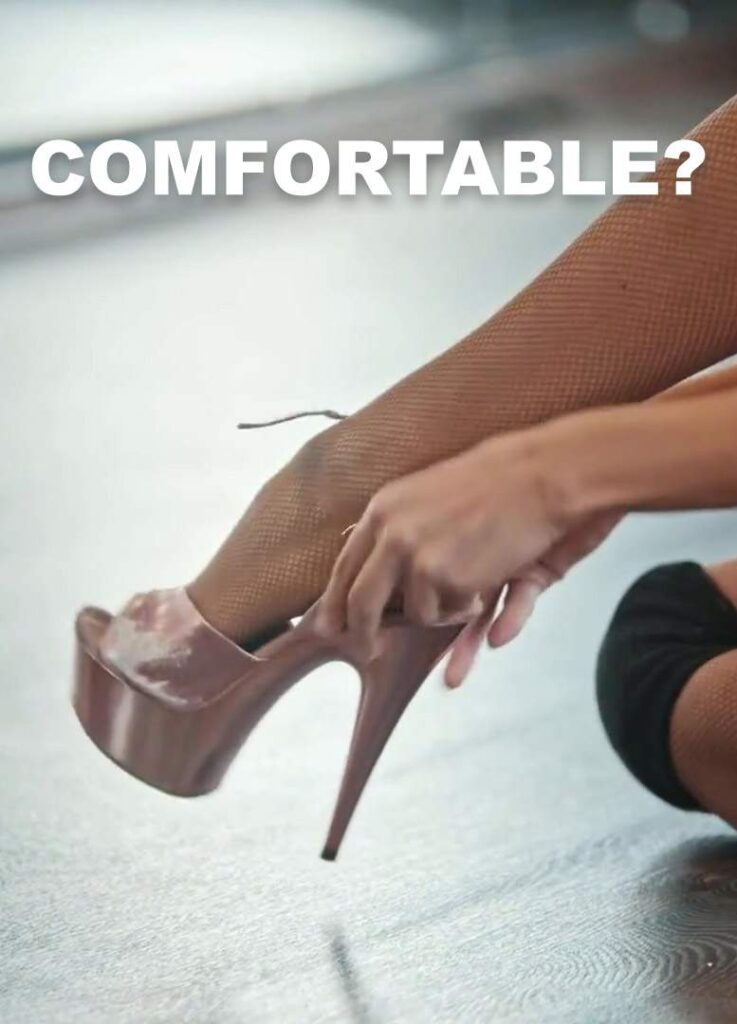 ¿Son cómodos los zapatos de baile?